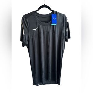 Mizuno Volleyball Shirt Women’s XXL Black DryLite Athletic Performance Tee NWT